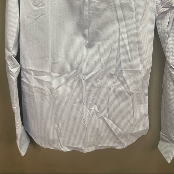 COPY - Armani Exchange blue pinstripe button down collared business professiona… - Picture 5 of 12